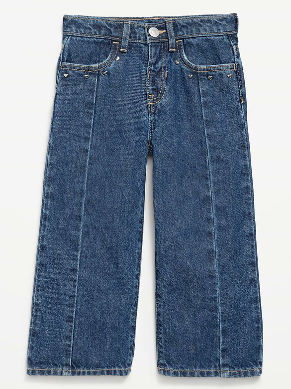 Super Baggy Wide-Leg Jeans for Toddler Girls