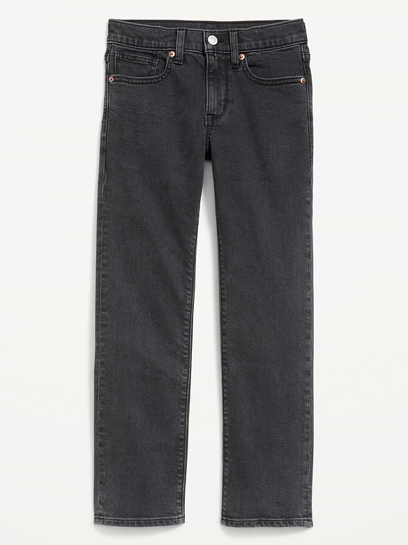 Straight-Leg Built-In Flex Jeans for Boys