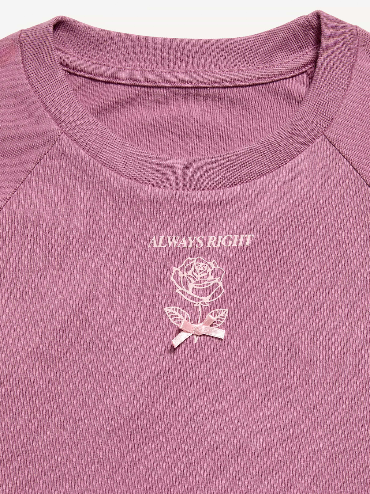 L'image numéro 2 présente T-shirt surdimensionné à manches courtes à imprimé pour fille