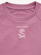L'image numéro 2 présente T-shirt surdimensionné à manches courtes à imprimé pour fille