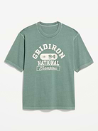 Image number 1 showing, Loose Heavyweight Graphic T-Shirt