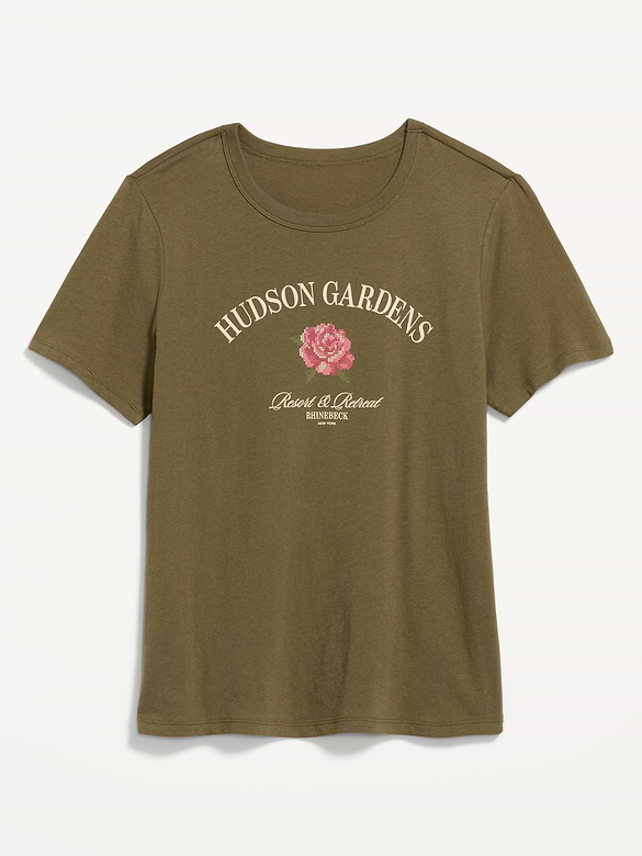 EveryWear Crew-Neck Graphic T-Shirt