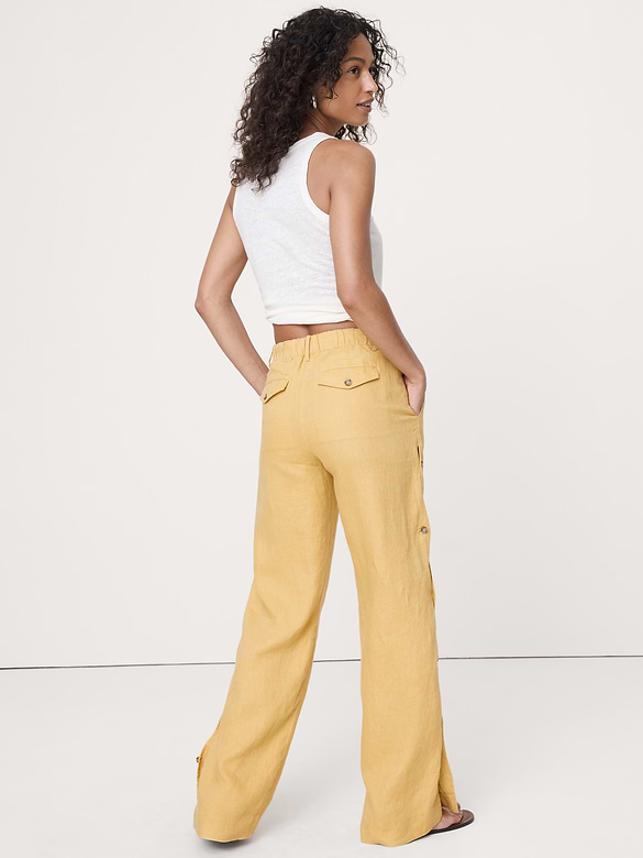 The Everyday Wide-Leg Pant in Linen