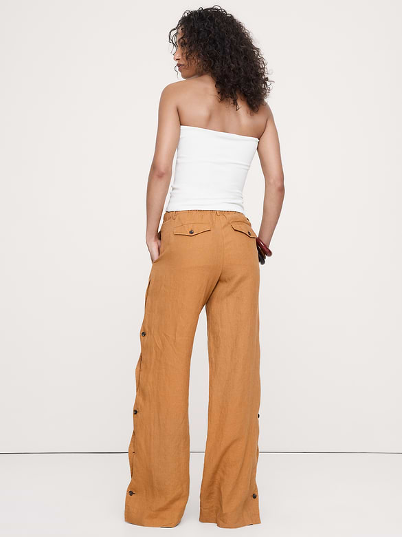 The Everyday Wide-Leg Pant in Linen