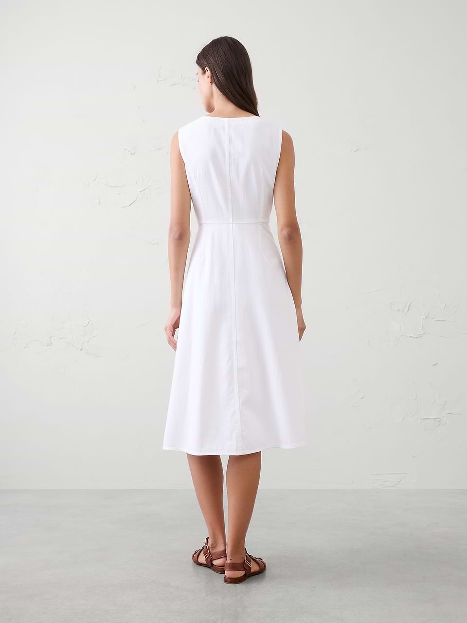 Sleeveless Midi Dress
