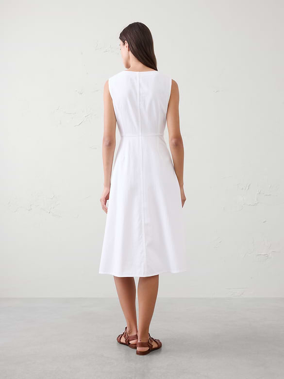 Sleeveless Midi Dress
