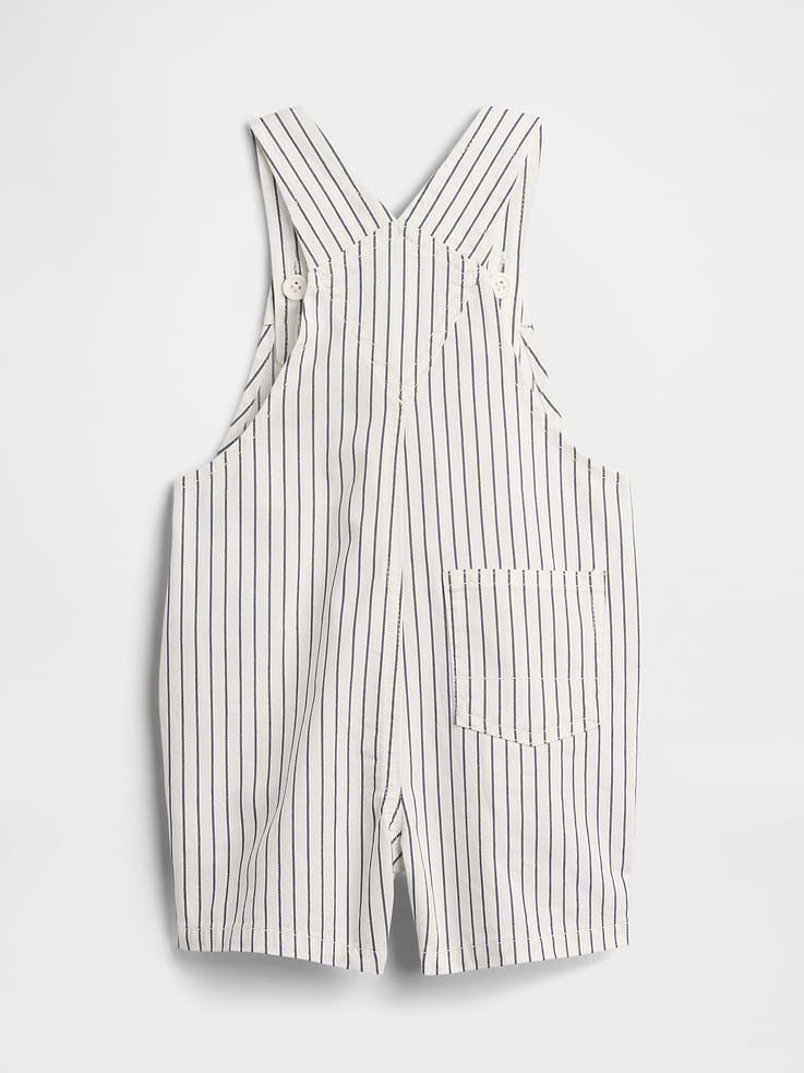 Image number 3 showing, Baby Stripe Shortalls