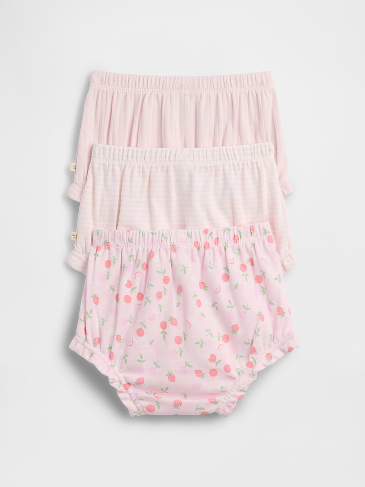 Image number 3 showing, Baby Pull-On Shorts (3-Pack)