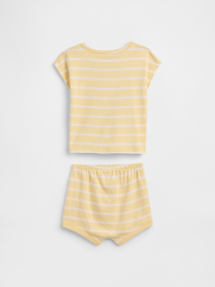 Image number 3 showing, Baby Two-Piece Graphic Outfit Set