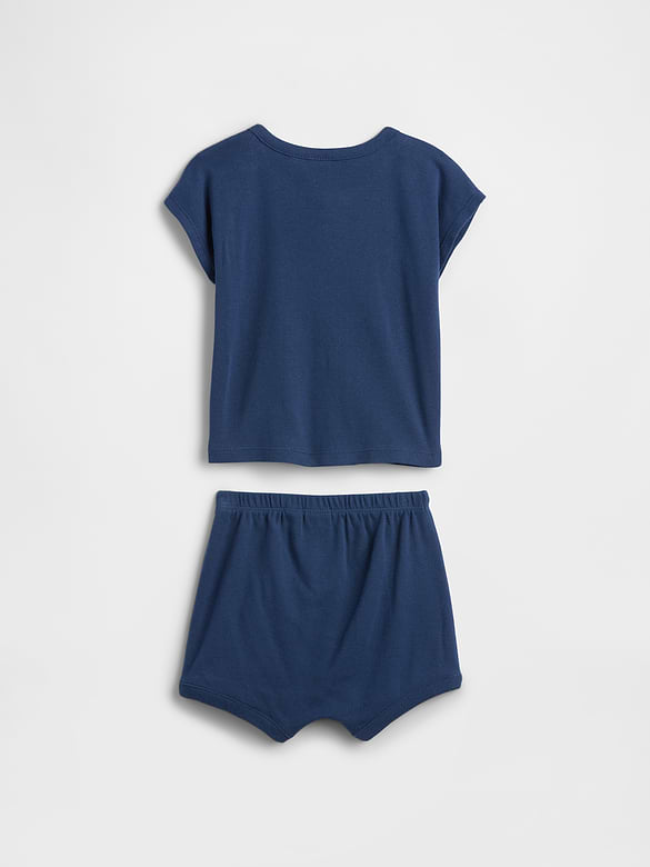 Baby Two-Piece Graphic Outfit Set