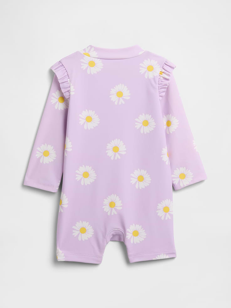 Image 3 of 3, Baby One-Piece Rash Guard