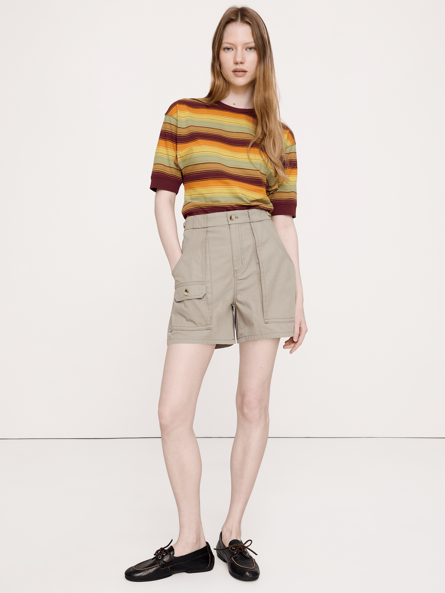 Image number 1 showing, Vintage Cotton Dolman T-Shirt