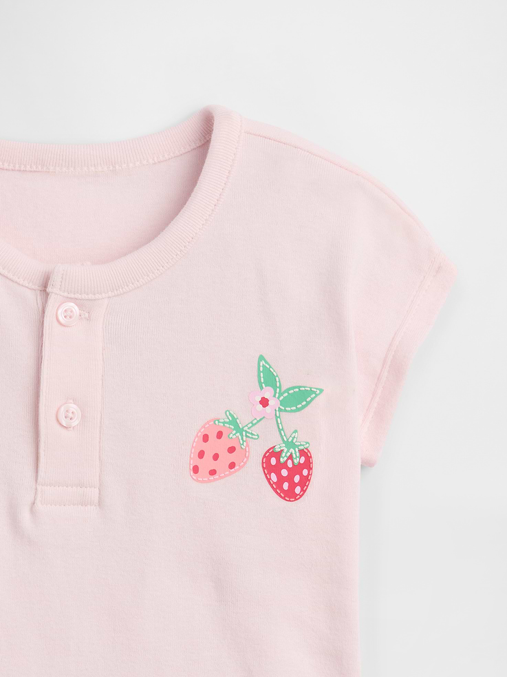 Image number 2 showing, Baby Two-Piece Graphic Outfit Set