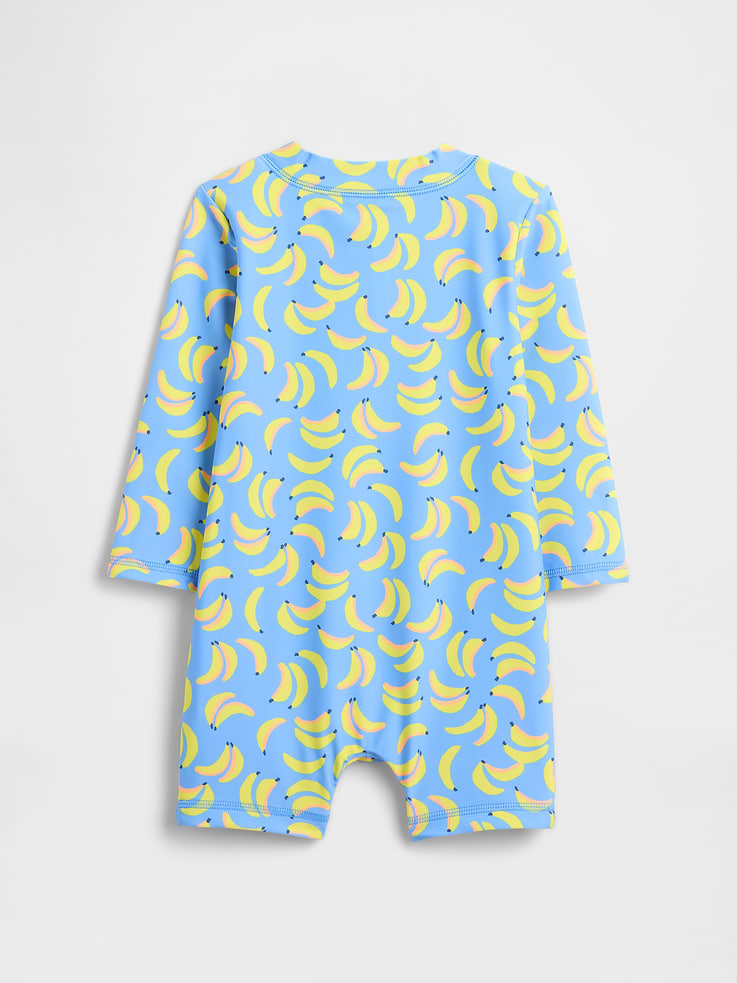 Image 3 of 3, Baby One-Piece Rash Guard