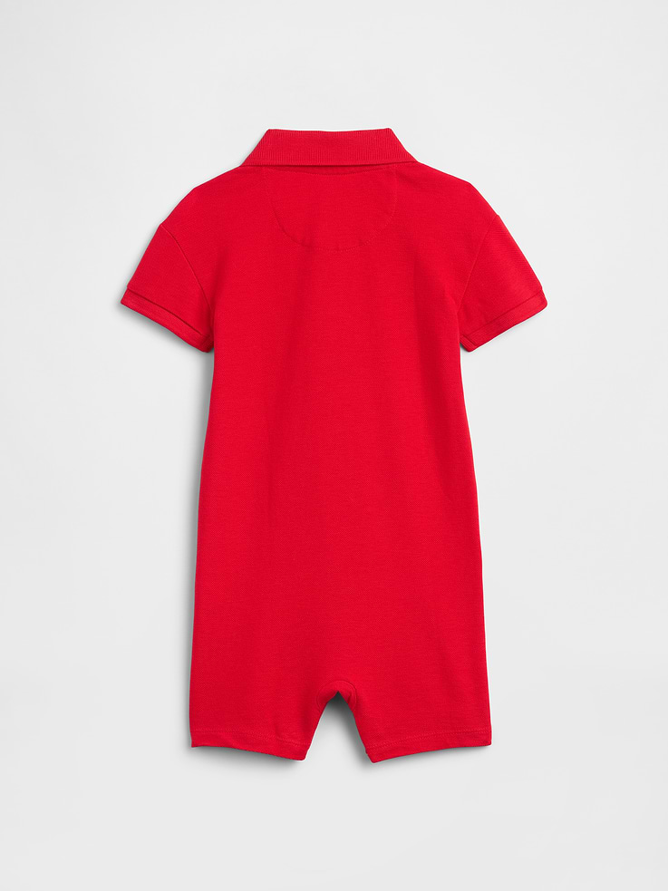 Image number 3 showing, Baby Brannan Bear Polo Romper