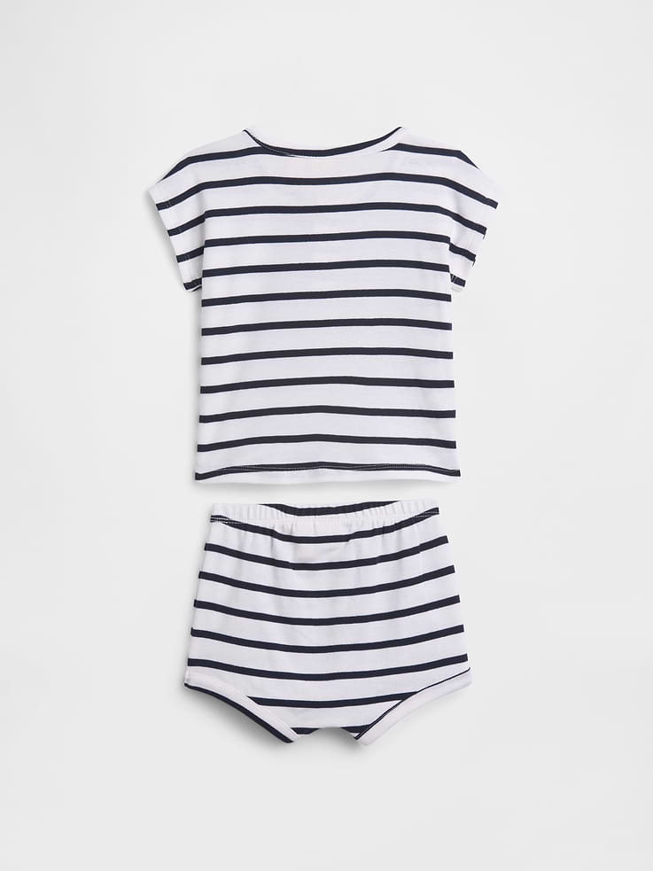 Image number 3 showing, Baby Two-Piece Graphic Outfit Set