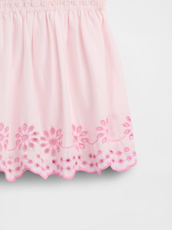 Baby Eyelet Two-Piece Outfit Set