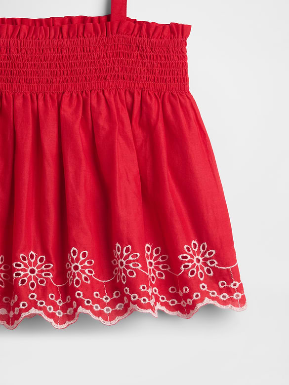 Baby Eyelet Two-Piece Outfit Set