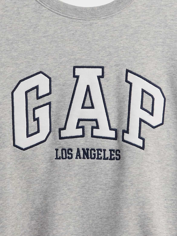 Relaxed Gap City Logo Sweatshirt