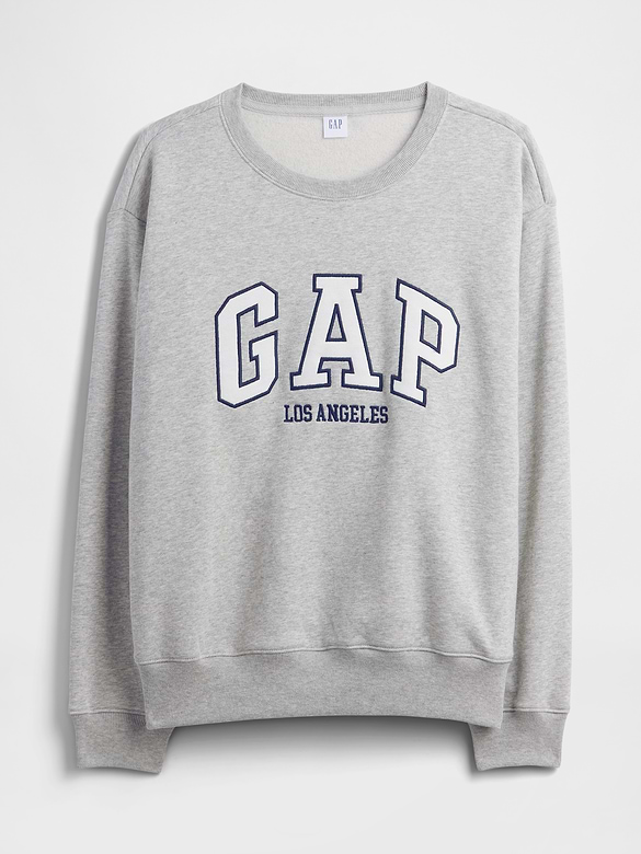 Relaxed Gap City Logo Sweatshirt