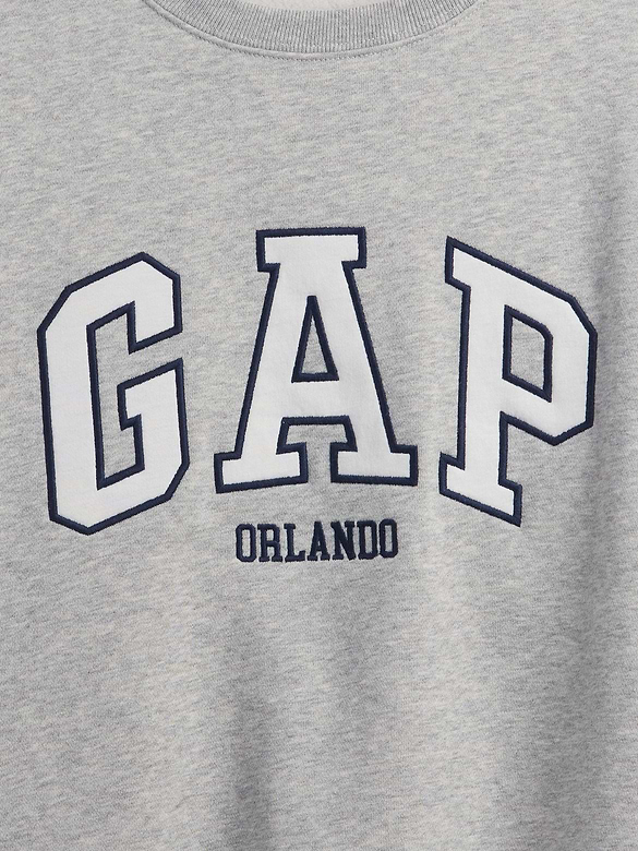 Relaxed Gap City Logo Sweatshirt