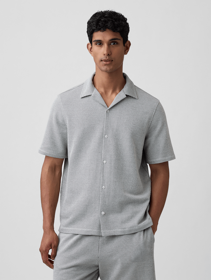 Image number 1 showing, Adult French Terry Vacay Shirt in Standard Fit