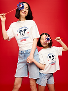 Image 6 of 7, Old Navy x Disney Mickey Mouse Football-Style T-Shirt for Girls