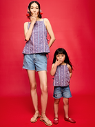 Image number 4 showing, Old Navy x Disney Mickey Mouse Sleeveless Side-Tie Top for Girls
