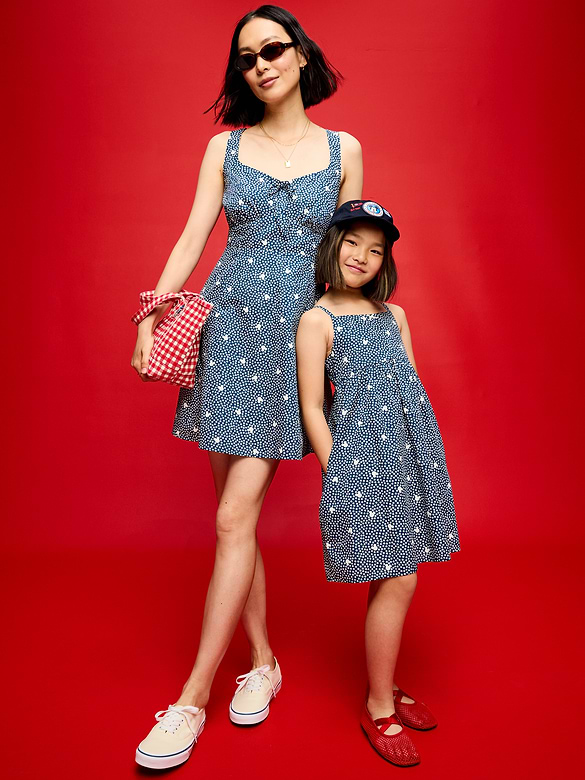 Old Navy x Disney Mickey Mouse Fit and Flare Dress for Girls