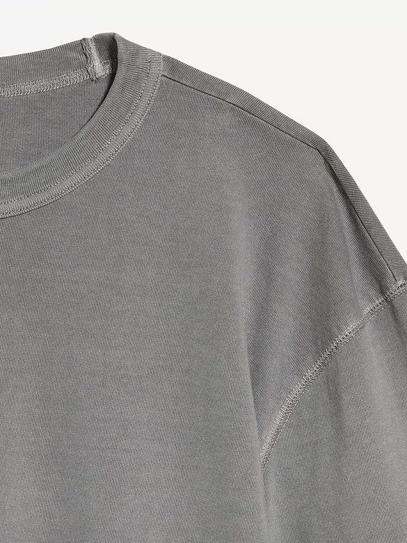 Garment-Dyed Heavyweight Cropped T-Shirt