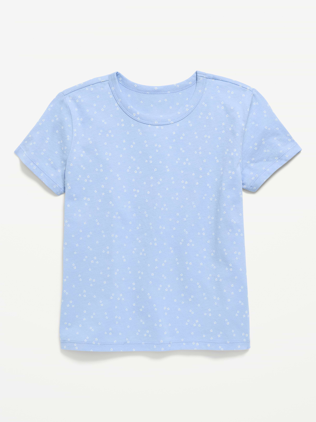 Image number 1 showing, Softest Printed Short-Sleeve T-Shirt for Girls