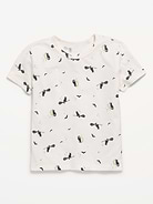 Image number 1 showing, Softest Printed Short-Sleeve T-Shirt for Girls