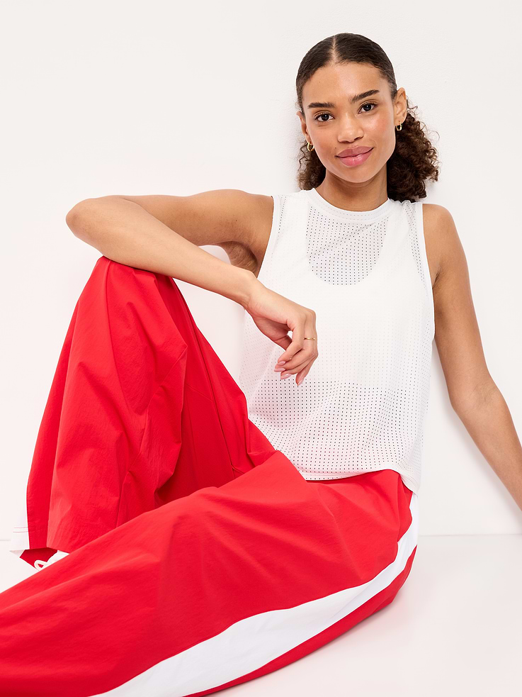 Image number 3 showing, Mesh Muscle Tank Top