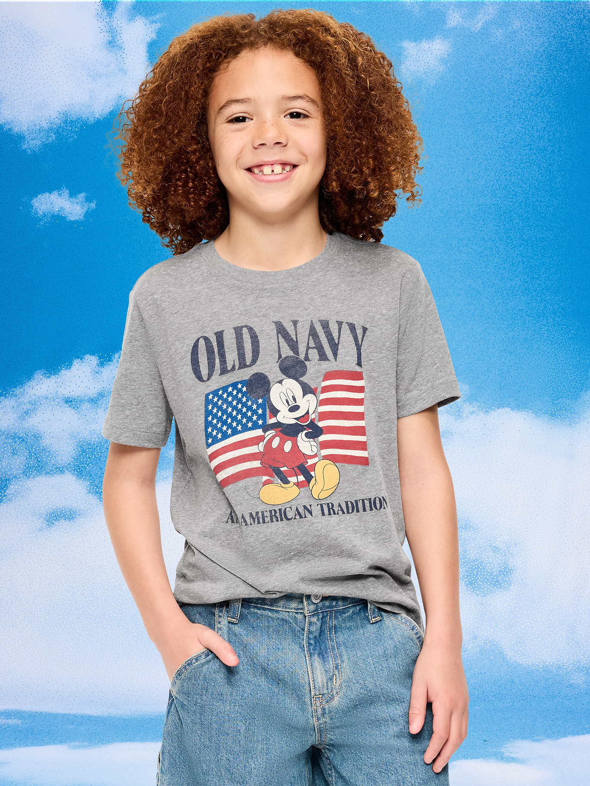 Image number 4 showing, Old Navy x Disney Mickey Mouse Gender-Neutral Logo-Graphic T-Shirt for Kids