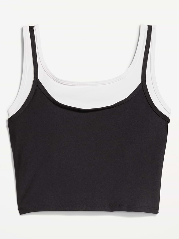 PowerSoft Layered Longline Bra