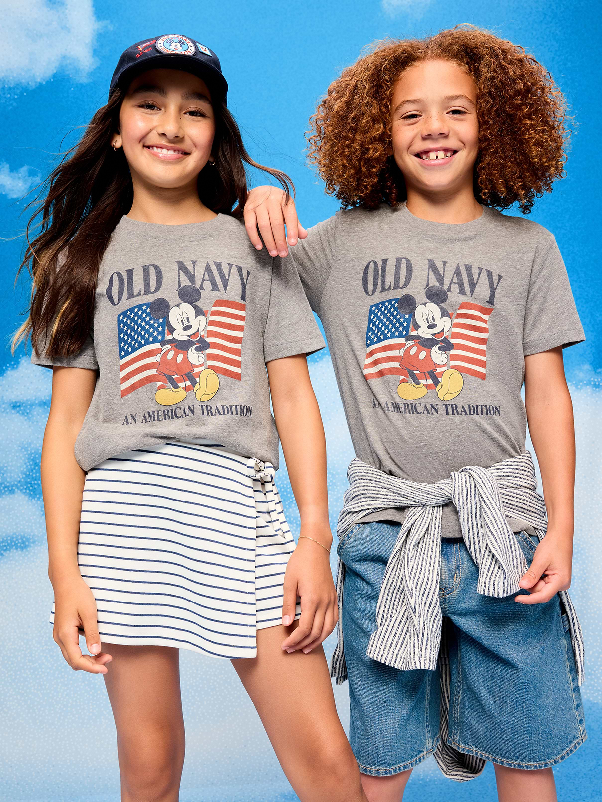 Image number 1 showing, Old Navy x Disney Mickey Mouse Gender-Neutral Logo-Graphic T-Shirt for Kids