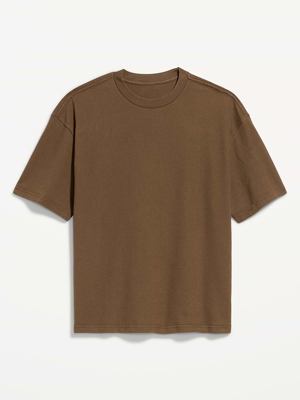 Oversized Heavyweight Garment-Washed T-Shirt