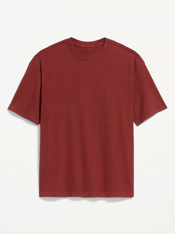 Oversized Heavyweight Garment-Washed T-Shirt