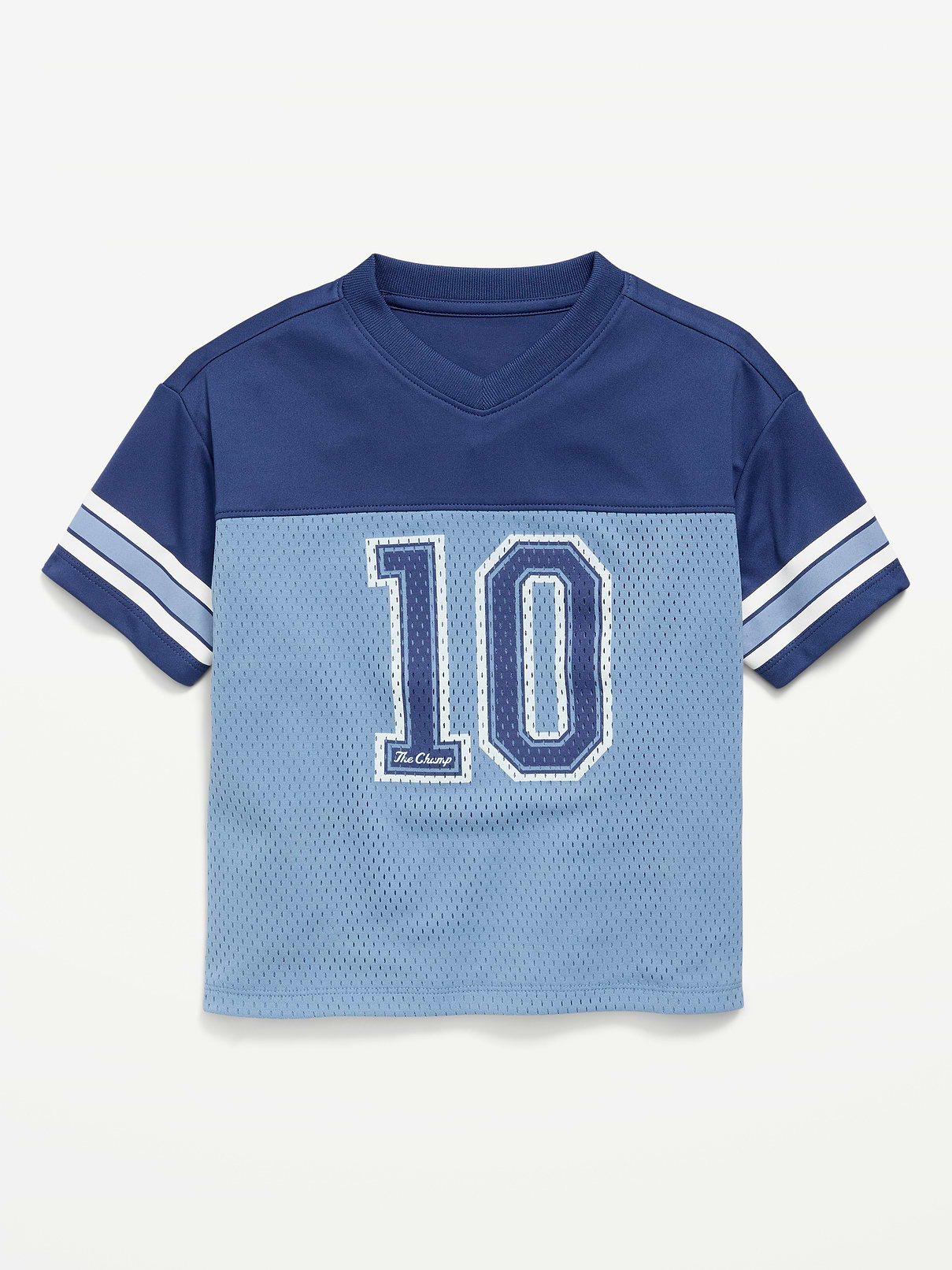 Image number 1 showing, Oversized Mesh Graphic Football T-Shirt for Toddler Boys