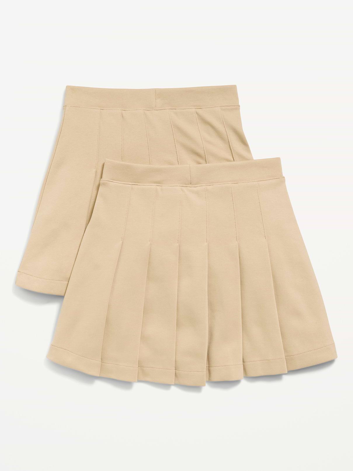 Image number 2 showing, School Uniform Ponte-Knit Pleated Skort for Girls