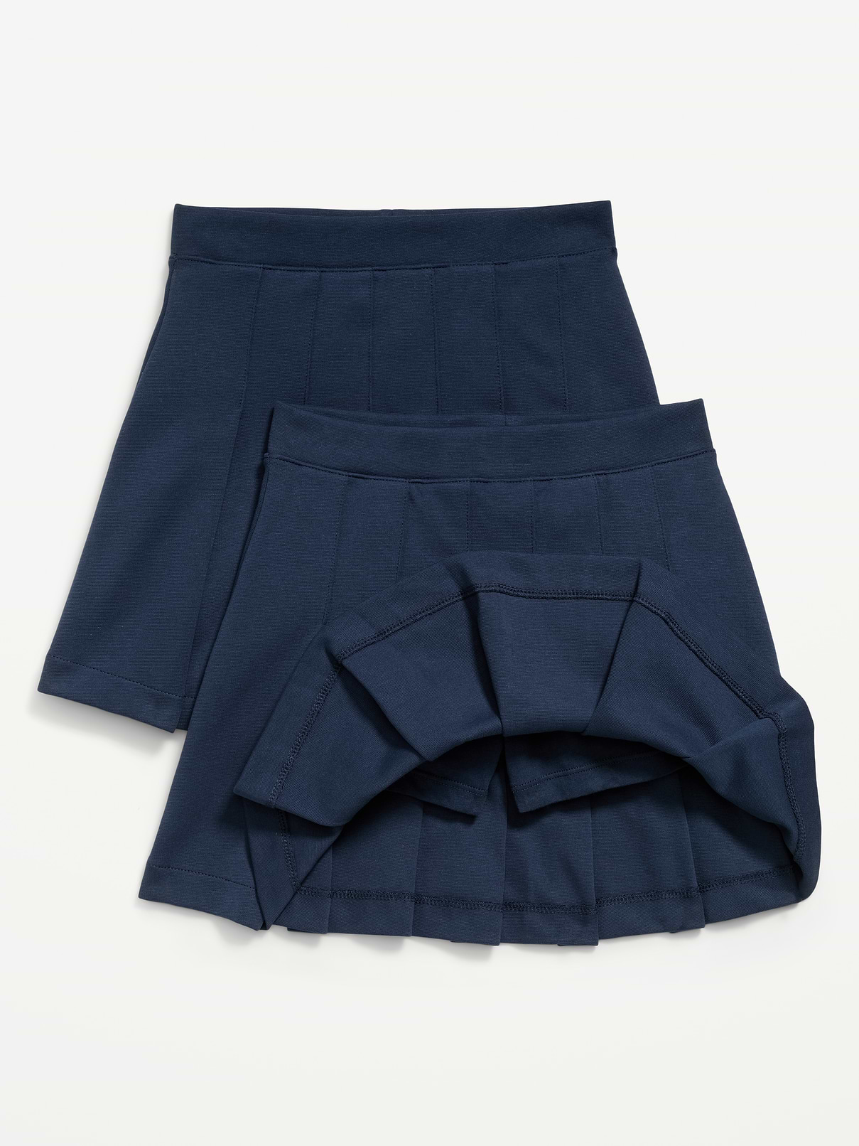 Image number 3 showing, School Uniform Ponte-Knit Pleated Skort for Girls