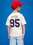 L'image numéro 2 présente Chandail de baseball surdimensionné en jersey Old Navy x Histoire de jouets de Pixar pour tout-petit