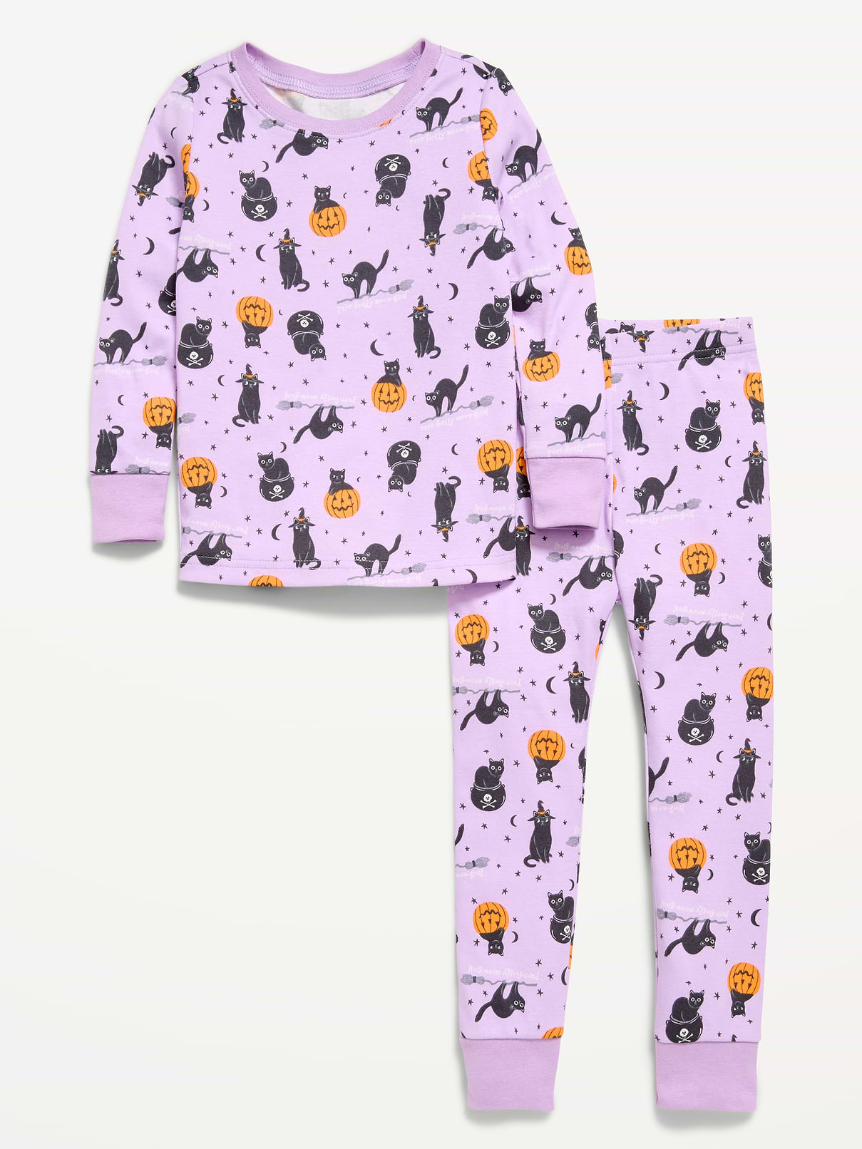 Image number 1 showing, Printed Snug-Fit Pajama Set for Toddler & Baby