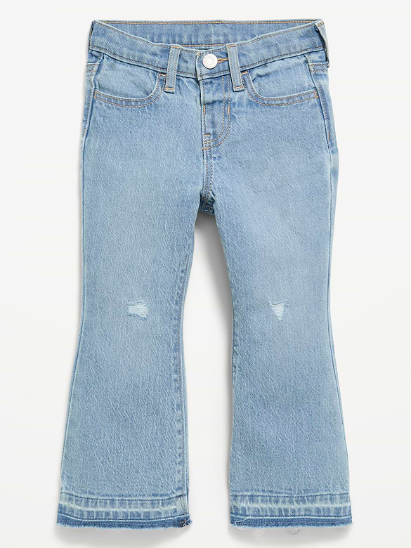 High-Waisted Flare-Leg Jeans for Toddler Girls