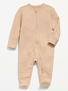 Image number 1 showing, 2-Way-Zip Sleep & Play Footed One-Piece for Baby