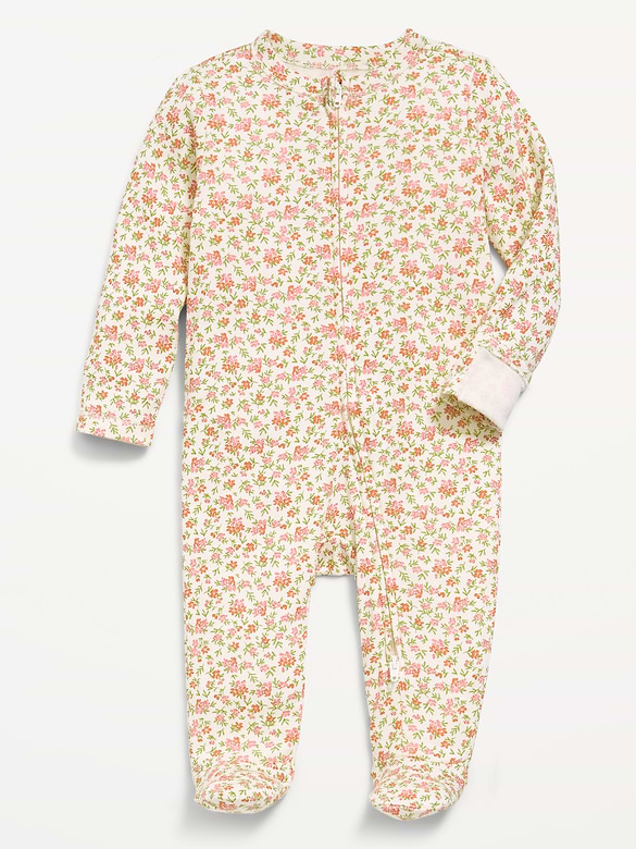 2-Way-Zip Sleep & Play Footed One-Piece for Baby