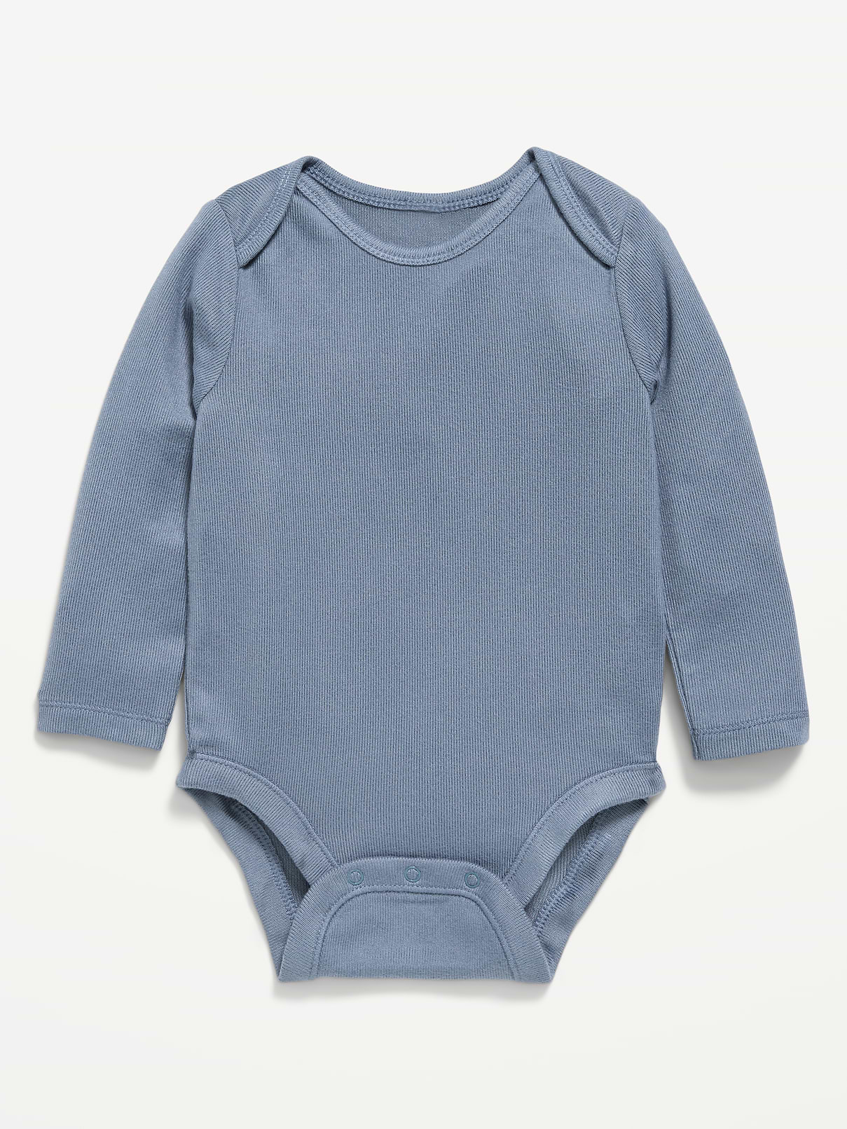 Image number 1 showing, Long-Sleeve Ribbed Bodysuit for Baby