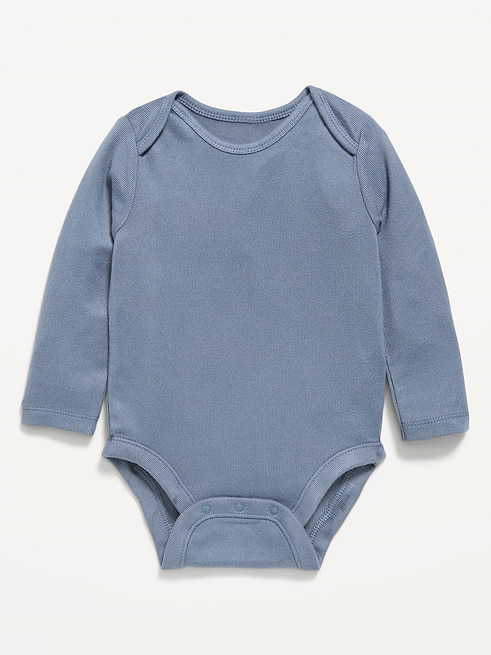 SoftMode SoftMode Long-Sleeve Ribbed Bodysuit for Baby on clearance at Old Navy — 27% off
