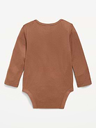 Image number 2 showing, Long-Sleeve Ribbed Bodysuit for Baby