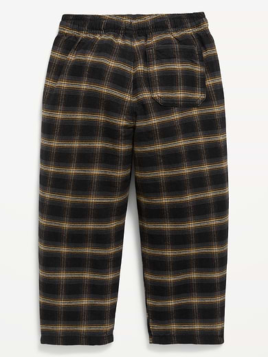 Image number 4 showing, Pull-On Barrel-Leg Pants for Toddler Boys